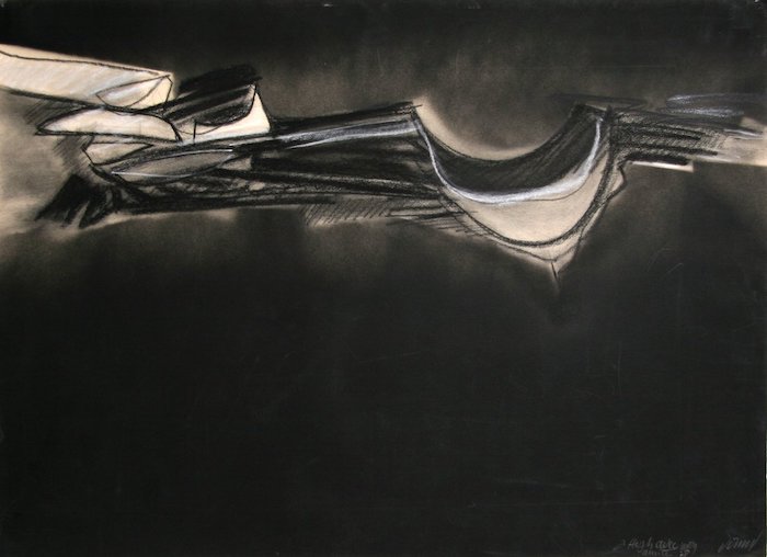Bertrand Dorny. Untitled drawing, 1974