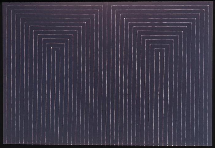 Frank Stella, The marriage of reason and squalor, 1959 