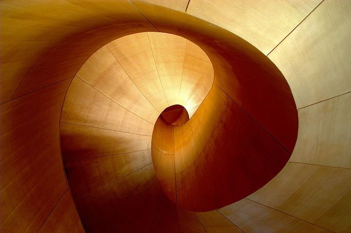 Underneath the staircase, Art Gallery of Ontario, Toronto