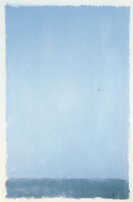 Mark Rothko. Blue. 1969